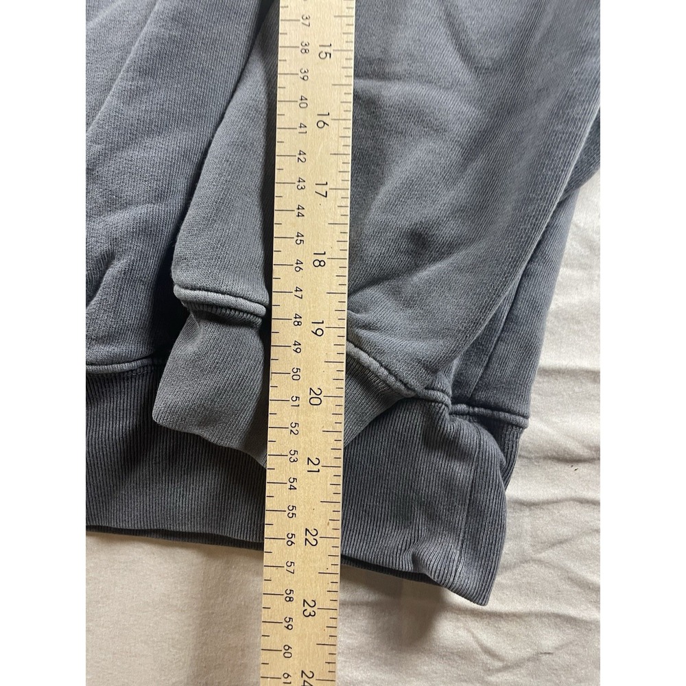 Anine Bing Sweatshirt Womens XS Los Angeles French Terry Gray Logo Pullover - Picture 2 of 11